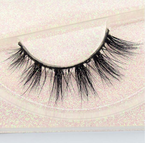 Visofree Mink Eyelashes 100% Cruelty free Handmade 3D Mink Lashes Full Strip Lashes Soft False Eyelashes Makeup  Lashes E11