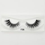 Visofree Mink Eyelashes Invisible Band Lashes Natural 3D Mink False Eyelash Full Strip Transparent band lashes cilios posticos