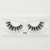 Visofree Mink Eyelashes Invisible Band Lashes Natural 3D Mink False Eyelash Full Strip Transparent band lashes cilios posticos