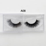 Visofree Mink Lashes 3D Mink False Eyelashes Long Lasting Lashes Natural & Lightweight Mink Eyelashes 1 pair Glitter Packaging