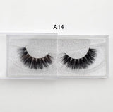 Visofree Mink Lashes 3D Mink False Eyelashes Long Lasting Lashes Natural & Lightweight Mink Eyelashes 1 pair Glitter Packaging