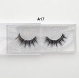 Visofree Mink Lashes 3D Mink False Eyelashes Long Lasting Lashes Natural & Lightweight Mink Eyelashes 1 pair Glitter Packaging