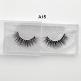 Visofree Mink Lashes 3D Mink False Eyelashes Long Lasting Lashes Natural & Lightweight Mink Eyelashes 1 pair Glitter Packaging