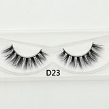 Visofree eyelashes 3D mink eyelashes long lasting mink lashes natural dramatic volume eyelashes extension false eyelashes D22