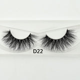 Visofree eyelashes 3D mink eyelashes long lasting mink lashes natural dramatic volume eyelashes extension false eyelashes D22