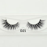 Visofree eyelashes 3D mink eyelashes long lasting mink lashes natural dramatic volume eyelashes extension false eyelashes D22