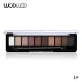 WODWOD Brand Makeup Palette 10 Color Nude Matte Eyeshadow Shimmer Diamond Glitter Eye Shadow