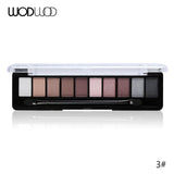 WODWOD Brand Makeup Palette 10 Color Nude Matte Eyeshadow Shimmer Diamond Glitter Eye Shadow
