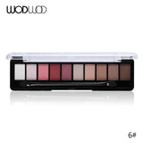 WODWOD Brand Makeup Palette 10 Color Nude Matte Eyeshadow Shimmer Diamond Glitter Eye Shadow