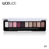 WODWOD Brand Makeup Palette 10 Color Nude Matte Eyeshadow Shimmer Diamond Glitter Eye Shadow