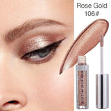 Waterproof Eyes Makeup Long Lasting Magnificent Metals Glitter And Glow Liquid Eye Shadow For Party