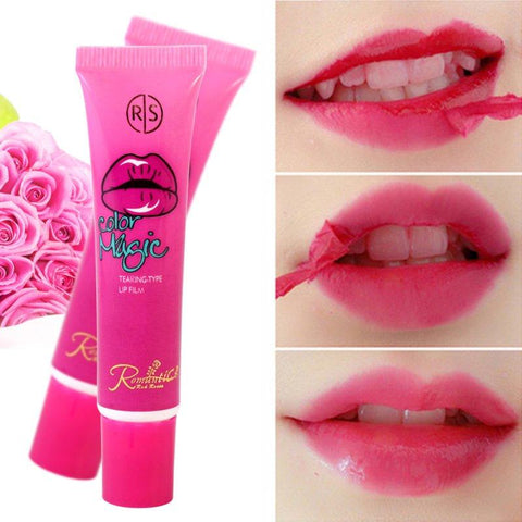 Waterproof Long Lasting Lip Gloss Easy Peel Off Mask Women Cosmetic Makeup Tattoo Matte Tint Lip Gloss Lipstick