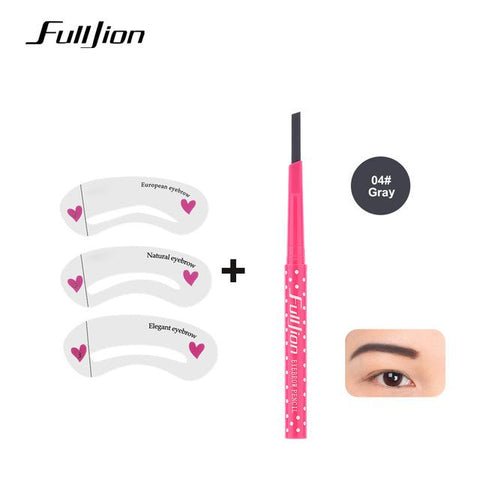 Waterproof Permanent Powder Pen Makeup Eyebrow pencil Powder Color Cosmetic Black Brown Eye Brow Liner Shaper Eyebrow Makeup