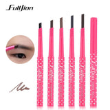 Waterproof Permanent Powder Pen Makeup Eyebrow pencil Powder Color Cosmetic Black Brown Eye Brow Liner Shaper Eyebrow Makeup