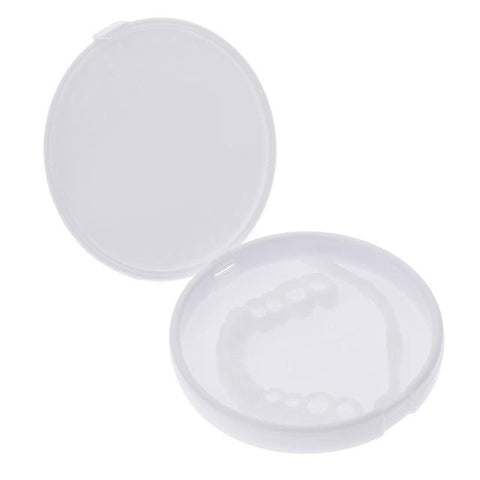 Whitening Snap Perfect Smile Denture Teeth Comfort Fit False Teeth Reusable Teeth Cover Adjustable Flex for Upper One
