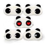 Wholesale Cute Panda Sleeping Face Eye Mask Blindfold Eyeshade Traveling Sleep Eye Aid Drop Shipping