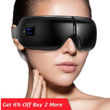 Wireless Eye Massager Air Compression Eye Massage with Music Smart Eye Massage Heated Goggles Anti Wrinkles Eye Care