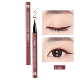 XIXI Brand Professional Fast Dry Smooth Waterproof Eyeliner Pencils Eyes Makeup Brown Black Color Pigments Liquid Eye Liner Pen