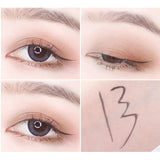 Xixi brand makeup colurful liquid eyeliner pencil wine red black waterproof long lasting super slim blue eyeliner pen AC042