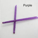 Y&W&F 2pcs Vairous Colors Earwax Candles Hollow Blend Cones Beeswax Cleaning Sleeping Help Tool Natural Aromatherapy Makeup Set