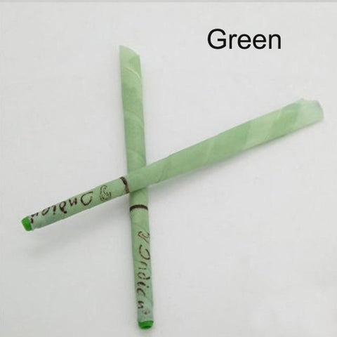 Y&W&F 2pcs Vairous Colors Earwax Candles Hollow Blend Cones Beeswax Cleaning Sleeping Help Tool Natural Aromatherapy Makeup Set