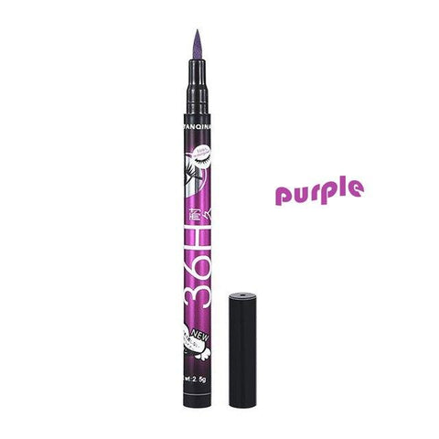 YANQINA 36H 1pcs Liquid Eyeliner Waterproof Eye Liner Pencil Black Brown Eye Makeup Long-lasting Cosmetics Beauty Essentials