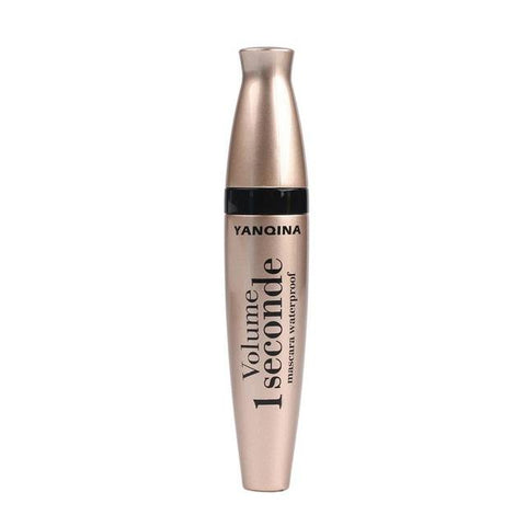 YANQINA Mascara Black Eye Long Eyelash Silicone Brush Curving Lengthening Waterproof Mascaras Makeup  Brand New Arrival