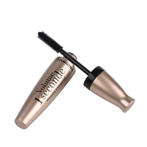 YANQINA Mascara Black Eye Long Eyelash Silicone Brush Curving Lengthening Waterproof Mascaras Makeup  Brand New Arrival