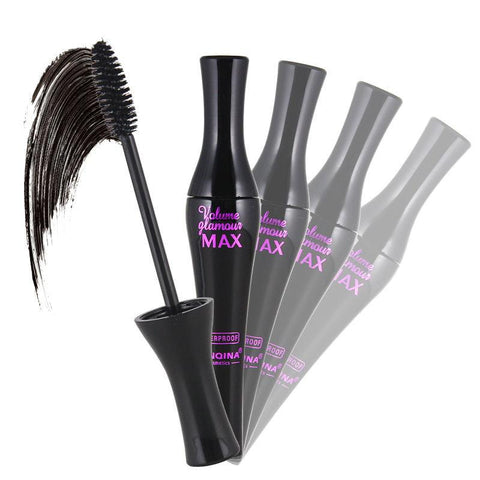 YANQINA Professional Black Mascara Eyelashes Thick Lengthening Makeup Eyelashes Mascara Brand Waterproof Eye Makeup