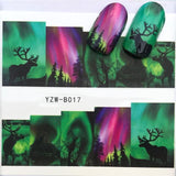 YWK 31 Styles Flower Vintage Nail Art Water Transfer Sticker Decals DIY Tips