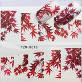 YWK 31 Styles Flower Vintage Nail Art Water Transfer Sticker Decals DIY Tips