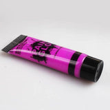 YZWLE 6 Colors Neon Fluorescent UV Body Paint Face Painting Luminous Acrylic Paints Art for Party Halloween Make Up
