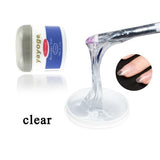 Yayoge 56ml 7colors resin  builder gel set nail polish art curing by uv led dryer lamp For nail extension