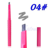 eyebrow pencil 5 Colors Waterproof Longlasting Eyeliner Eyebrow Pencil Cosmetics Makeup Tools #H027#