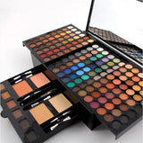 eyeshadow palette case makeup set of 180 colors eye shadow matte shimmer Piano box Blush powder 6 color bronzer blockbuster