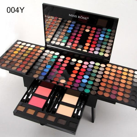 eyeshadow palette case makeup set of 180 colors eye shadow matte shimmer Piano box Blush powder 6 color bronzer blockbuster