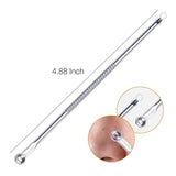 foreverlily Acne Blackhead Removal Needles Stainless Pimple Spot Comedone Extractor Cleanser Beauty Face Clean Care Tools