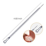 foreverlily Acne Blackhead Removal Needles Stainless Pimple Spot Comedone Extractor Cleanser Beauty Face Clean Care Tools
