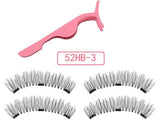 magnetic eyelashes with 3 magnetic magnets lashes natural false eyelashes magnet lash with eye lash applicator 24P-Z-3-T