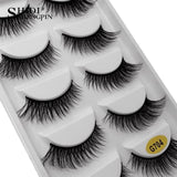 new 1 box mink eyelashes natural long false eyelashes makeup strip 3d mink lashes make up fake eye lashes extension cilio lash