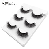 new 1 box mink eyelashes natural long false eyelashes makeup strip 3d mink lashes make up fake eye lashes extension cilio lash