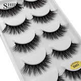 new 1 box mink eyelashes natural long false eyelashes makeup strip 3d mink lashes make up fake eye lashes extension cilio lash