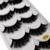 new 1 box mink eyelashes natural long false eyelashes makeup strip 3d mink lashes make up fake eye lashes extension cilio lash