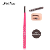 new Waterproof Eyebrow Pencil With Eye Brow Card Tool Lady Rotating Eyebrow Pencil 3Eyebrow Shaping  DIY Eyebrow Pen Makeup Set