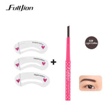 new Waterproof Eyebrow Pencil With Eye Brow Card Tool Lady Rotating Eyebrow Pencil 3Eyebrow Shaping  DIY Eyebrow Pen Makeup Set