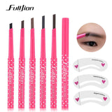 new Waterproof Eyebrow Pencil With Eye Brow Card Tool Lady Rotating Eyebrow Pencil 3Eyebrow Shaping  DIY Eyebrow Pen Makeup Set