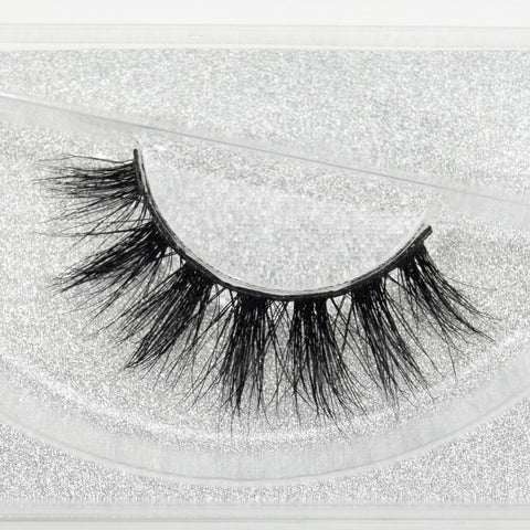 visofree 100% Handmade Eye Lashes 3D Real Mink Makeup Thick Fake False Eyelashes With Glitter Packing D108