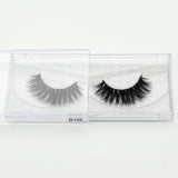 visofree 3D Mink Lashes Eyelash Extension 100% Handmade Thick Volume Long False Lash Makeup Giltter Packing 1 Pair D110