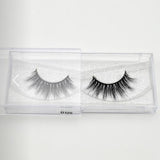 visofree 3D Mink Lashes Eyelash Extension 100% Handmade Thick Volume Long False Lash Makeup Giltter Packing 1 Pair D110