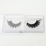 visofree 3D Mink Lashes Eyelash Extension 100% Handmade Thick Volume Long False Lash Makeup Giltter Packing 1 Pair D110